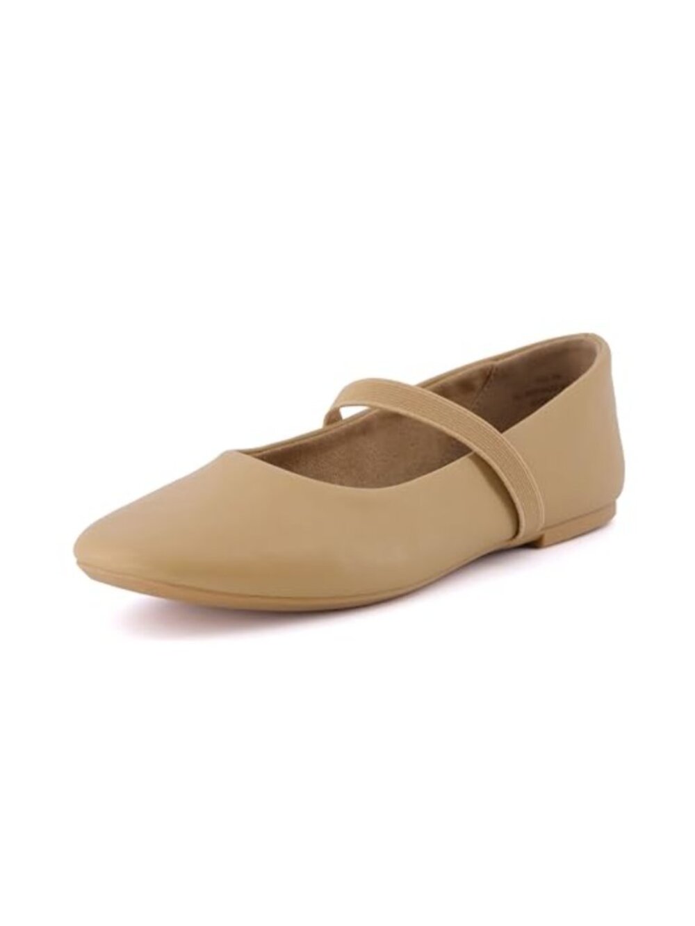 Mary Jane Flat with Memory Foam Cushioning and Stretch Gore